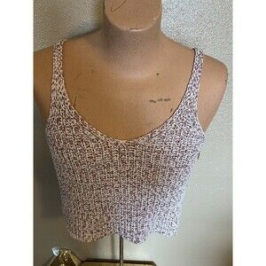 Moon & Madison V-Neck Sweater Vest Tank Top Pullover  Women's Size Large